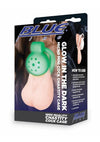 Blueline Glow In The Dark Micro Mini Cock Chastity Cage - Glow In The Dark