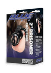 Blueline Prisoner Cock Cage - Black - 2in