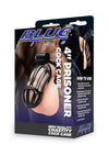 Blueline Prisoner Cock Cage - Black - 4in