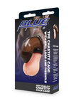 Blueline Tpe Chastity Cage with Ball Loop and Pisshole - Black