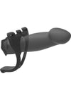 Body Extensions Be Bold Silicone Strap-On Harness with Hollow Dildo