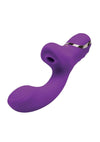 Bodywand G-Play Rechargeable Silicone G-Spot and Clitoral Vibrator - Purple