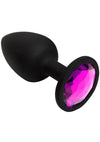 Booty Bling Jeweled Silicone Anal Plug