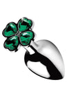 Booty Sparks Lucky Clover Gem Medium Anal Plug - PATS Inc.
