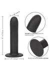 Boundless Silicone Smooth Probe - Black - 7in