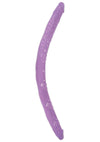 Butt to Butt Double Play Dildo - Purple - 18in