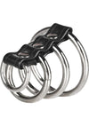 C and B Gear 3 Ring Gates Of Hell - Metal/Steel
