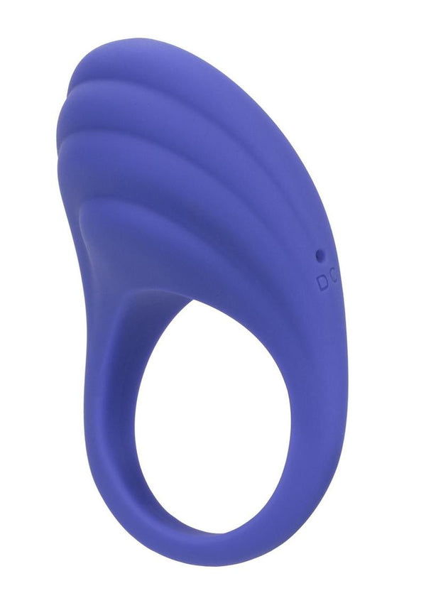 Calexotics Connect Couples Ring Rechargeable Silicone App Compatible Cock Ring with Remote - PATS Inc.