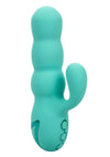 California Dreaming Del Mar Rechargeable Silicone Dual Stimulator - Teal