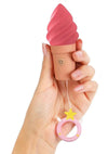 Cand'ice Rechargeable Silicone Clitoral Stimulator - Raspberry Jolly - PATS Inc.