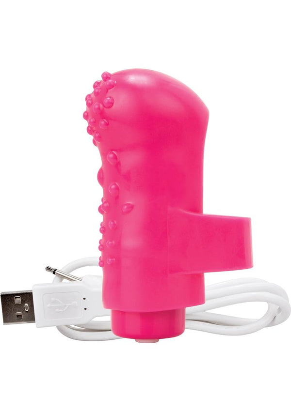Charged Fing O Rechargeable Finger Mini Vibrator Waterproof - PATS Inc.