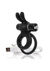 Charged Ohare Rechargeable Silicone Waterproof Rabbit Cock Ring - PATS Inc.