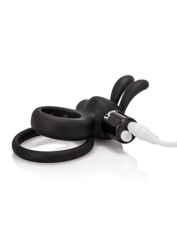Charged Ohare Rechargeable Silicone Waterproof Rabbit Cock Ring - PATS Inc.