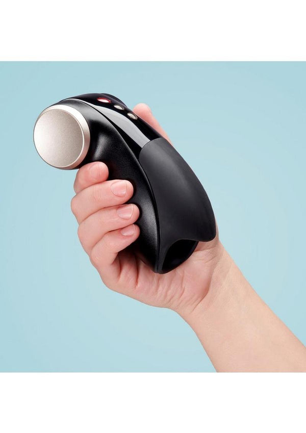 Cobra Libre II Silicone Penis Head Masturbator - Black