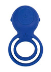 Cockpower Ultimate Vibrating Rechargeable Silicone Cock Ring - Blue