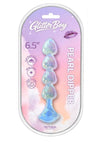 Cotton Candy Joy Gems Pearl Dipper Silicone Anal Beads - Multicolor - 6.5in