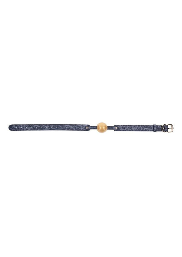 Cougar Ball Gag - Blue/Gold