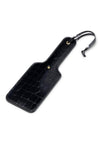 Cowgirl Patent Leather Croc Spanking Paddle