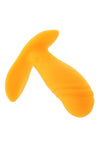 Creamsicle Silicone Rechargeable Wearable Vibrator with Remote Control - PATS Inc.