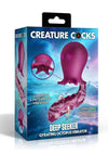 Creature Cocks Deep Seeker Gyrating Rechargeable Silicone Octopus Vibrator - Purple