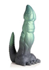 Creature Cocks Dickosaur Dinosaur Silicone Dildo - Black/Green