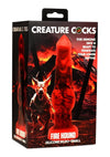 Creature Cocks Fire Hound Silicone Dildo