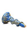 Creature Cocks Kraken Silicone Dildo - Blue/Gold