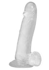 Crystal Addiction Dildo with Balls