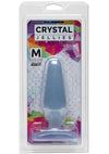 Crystal Jellies Butt Plug - Clear - Medium