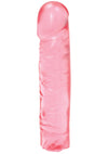 Crystal Jellies Classic Dildo - Pink - 8in