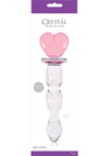 Crystal Premium Glass Heart Of Glass - Pink