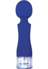 Dazzle Rechargeable Silicone Wand Massager with Glitter Handle