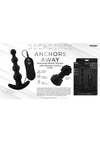 Decadence Anchors Away Silicone Vibrating Butt Plug with Remote Control