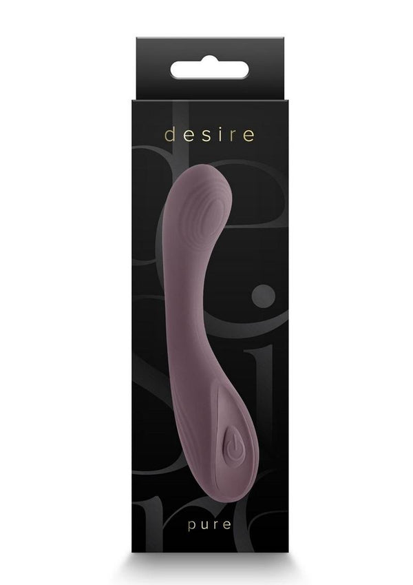 Desire Collection Pure Rechargeable Silicone Vibrator - PATS Inc.