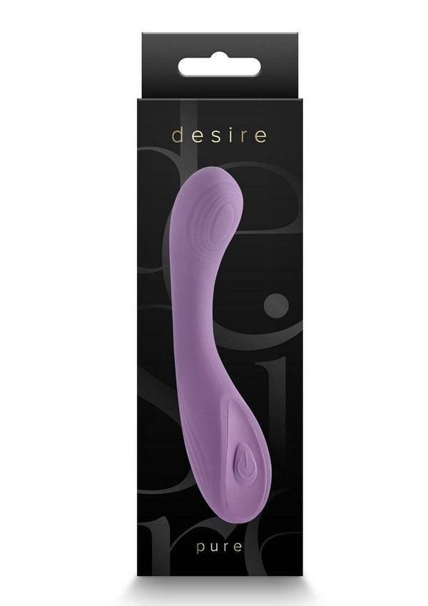 Desire Collection Pure Rechargeable Silicone Vibrator - PATS Inc.