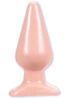 Doc Johnson Classic Butt Plug - Vanilla - Large