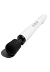 Doxy Die Cast R Wand Rechargeable Vibrating Body Massager - Stardust - White