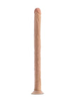 Dr. Skin Dildo with Suction Cup - Vanilla - 19in