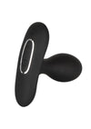 Eclipse Slender Probe Silicone USB Rechargeable Anal Plug Waterproof - Black - 3.75in