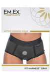 Em.Ex. Fit Harness - Gray/Grey - Large