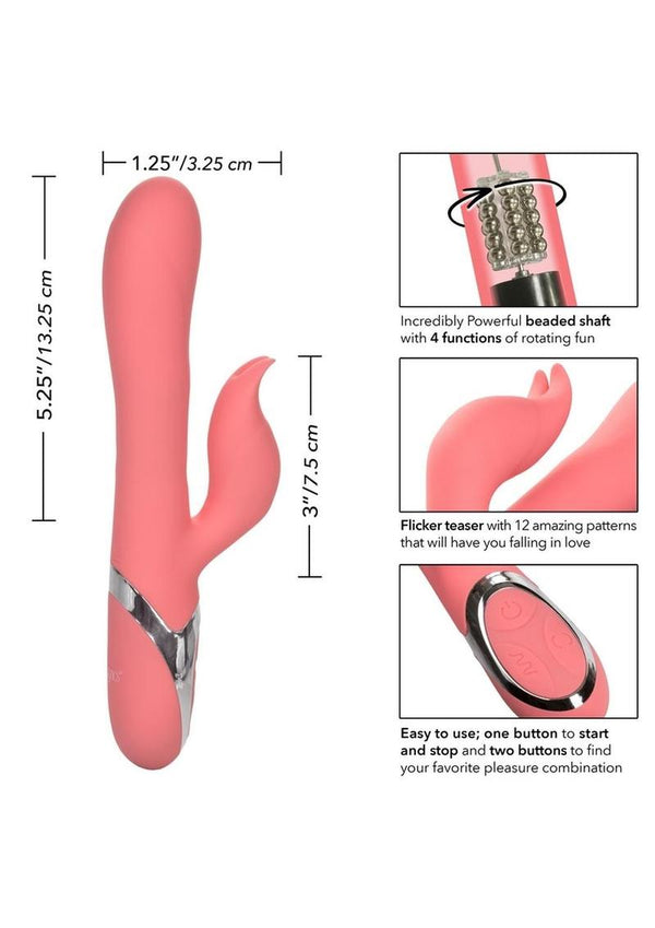 Enchanted Tickler Silicone Rechargeable Rabbit Vibrator - PATS Inc.