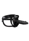 Erection Assistant Hollow Strap-On - Black - 9.5in