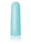 Exciter Mini Vibe Rechargeable Silicone Vibrator - Aqua/Green