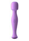 Fantasy For Her Silicone Body Massage Her Rechargeable Waterproof - Purple - 6.25in