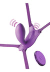 Fantasy For Her Ultimate G-Spot Butterfly Strap-On Rechargeable Silicone with Remote Control - PATS Inc.