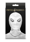 Fetish and Fashion Eyes Hood - White - One Size