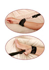 Fetish Fantasy Series Bed Bindings Restraint - Black - 4 Piece Kit