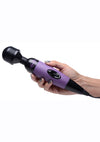 Frisky Playful Pleasure Plug In Wand Massager - Purple