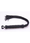 Frisky Punish Me Silicone Flogger - Black