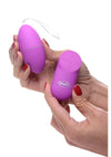 Frisky Scrambler 28x Rechargeable Vibrating Egg with Remote Control - Purple